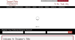 Desktop Screenshot of designerspatio.com
